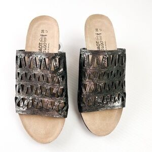 Naot slide on sandals The Crown radiant copper womens size 38/7